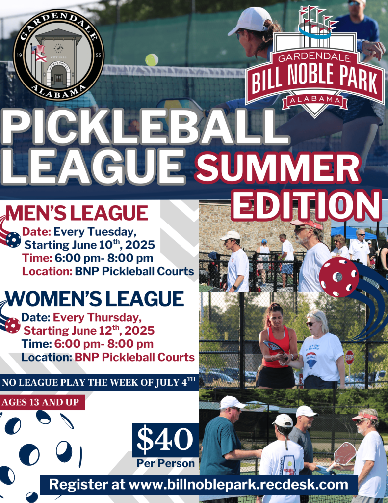 PICKLEBALL LEAGUE FLYER website